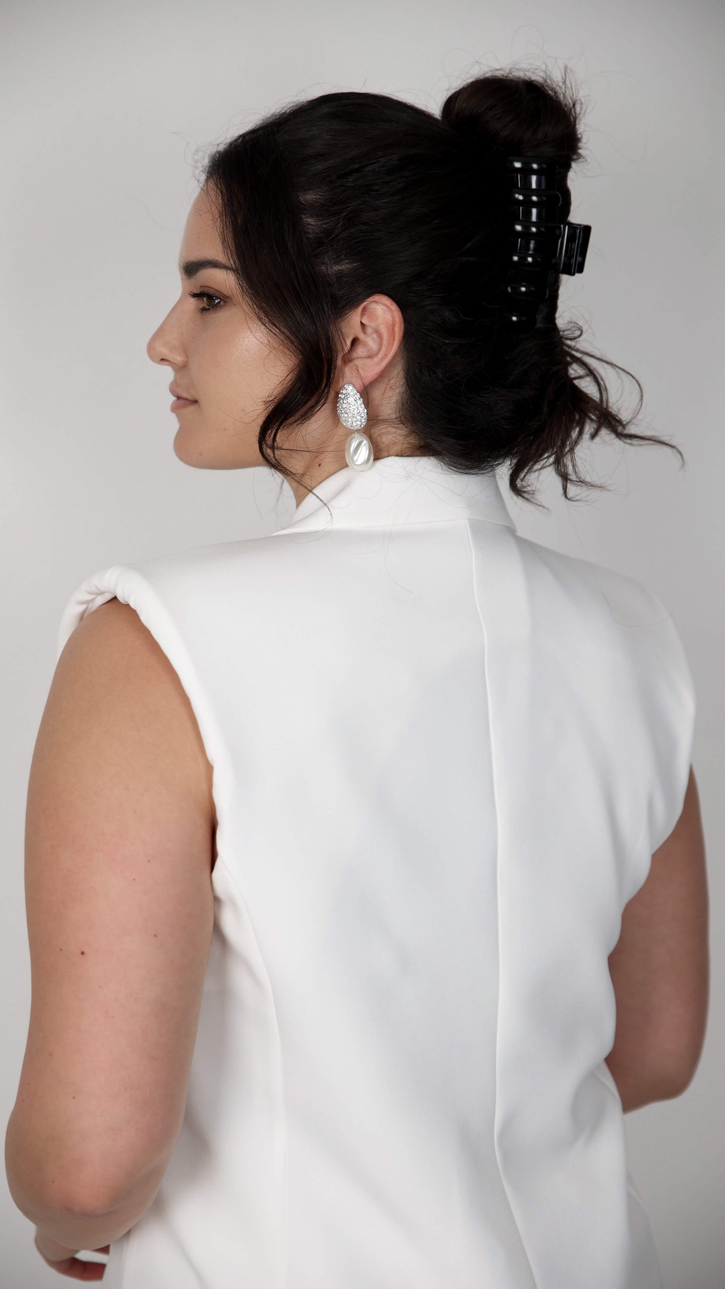 GILET DOPPIOPETTO BIANCO