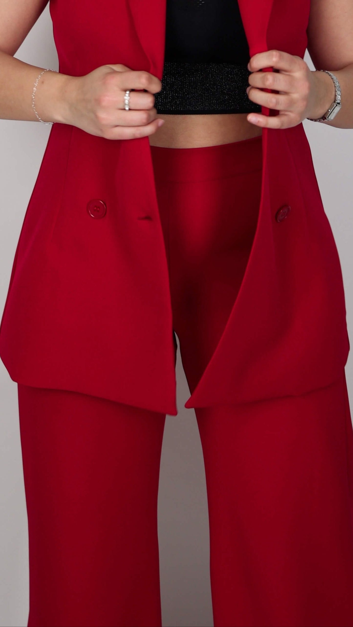 PANTALONE ROSSO