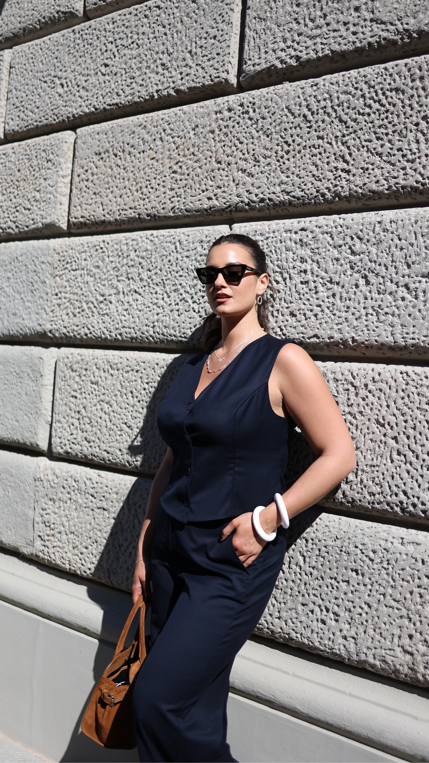 GILET MONOPETTO NIGHT BLUE
