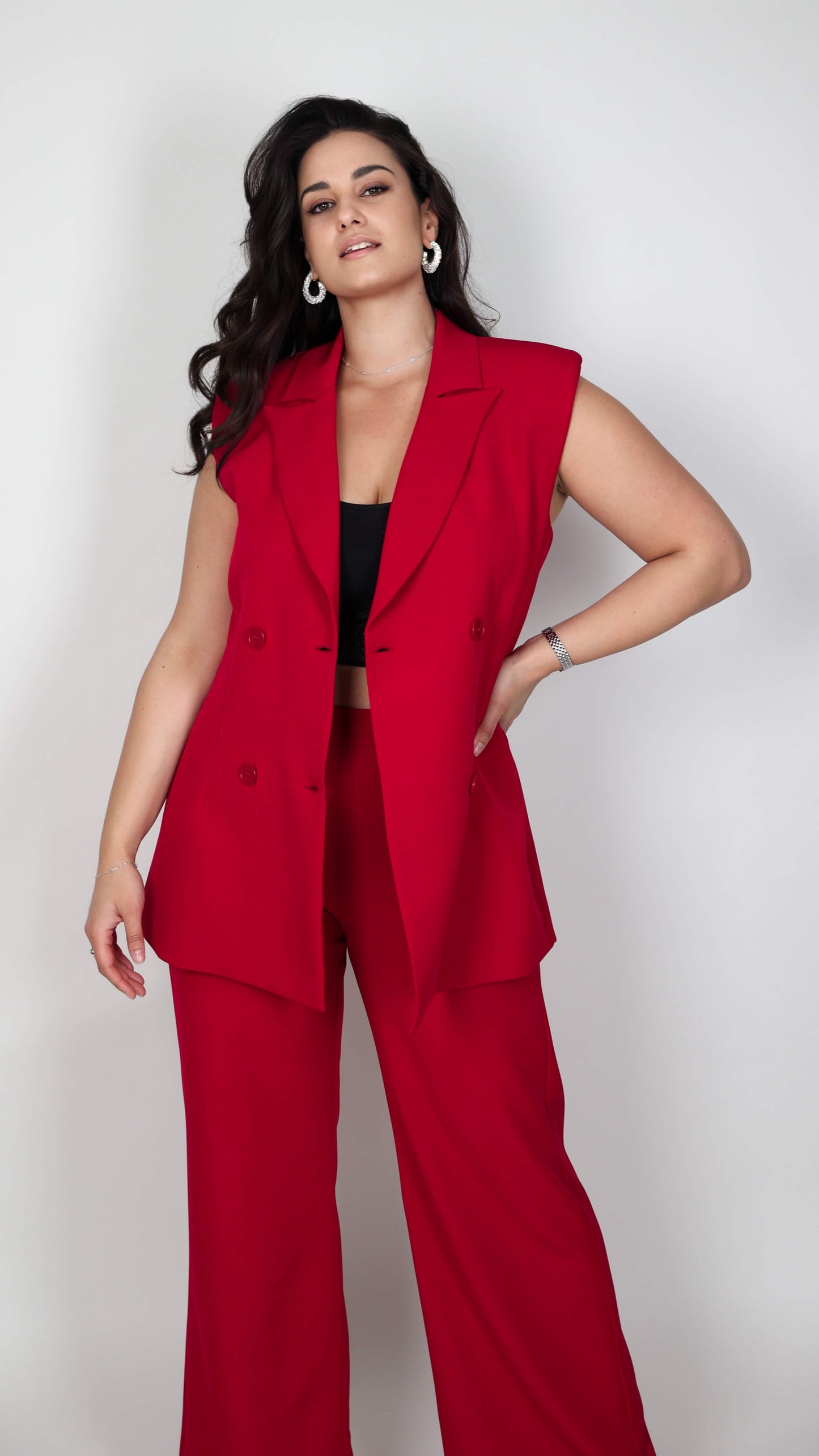 PANTALONE ROSSO