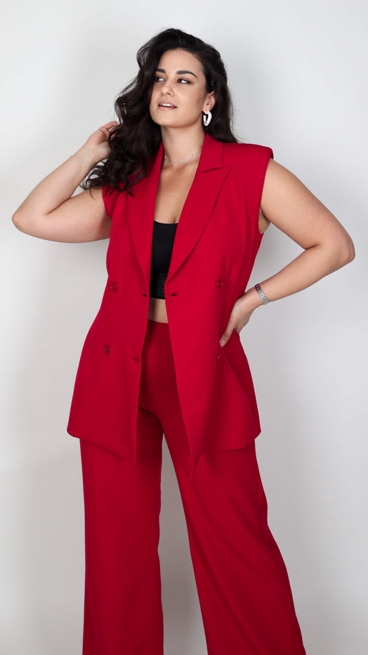 PANTALONE ROSSO